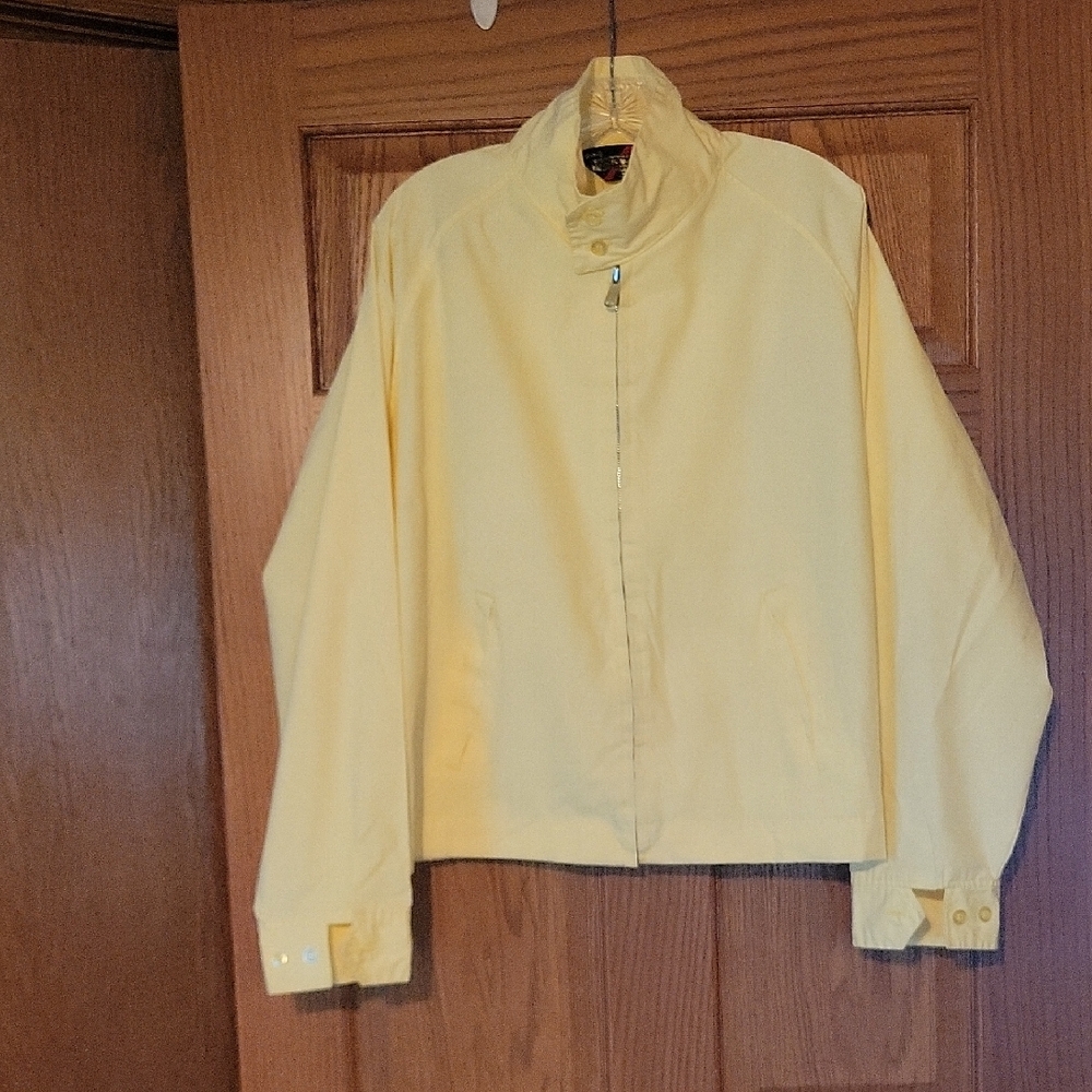 Sears Sunny Yellow Women's Lightweight Jacket